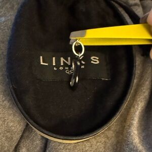 Links of London Black Flat Shoe Charm